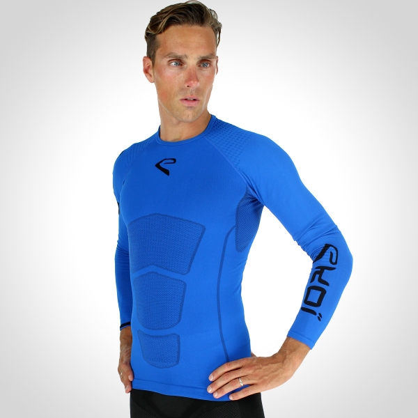 Maglia maniche lunghe EKOI RUN Blu Maglia maniche lunghe EKOI RUN Blu