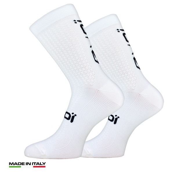 Pack 2 Chaussettes Automne EKOI Proteam Blanches Pack 2 Chaussettes Automne EKOI Proteam Blanches