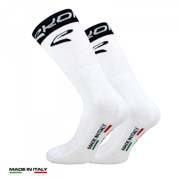 Pack 2 paires Chaussettes hiver EKOI Unitaille Blanc Noir Pack 2 paires Chaussettes hiver EKOI Unitaille Blanc Noir