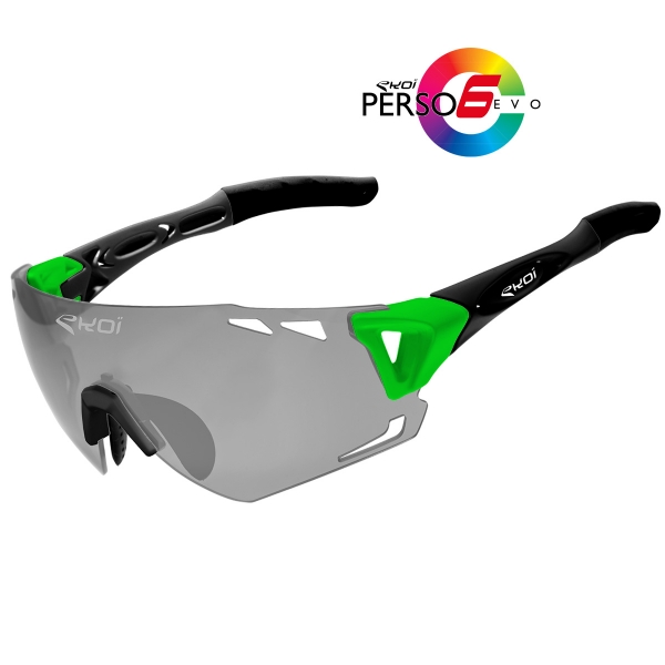 Persoevo6 EKOI LTD Verde nero opaco Cat1-2 Persoevo6 EKOI LTD Verde nero opaco Cat1-2