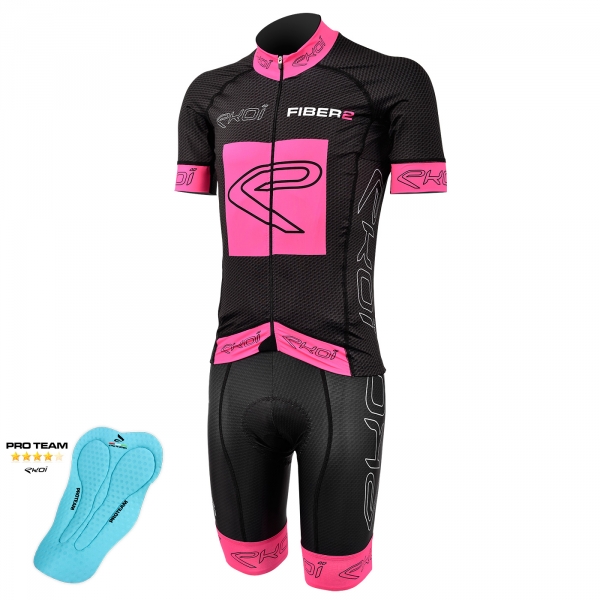 Pack EKOI Carbon Fiber 2 Proteam Rose Fluo Pack EKOI Carbon Fiber 2 Proteam Rose Fluo