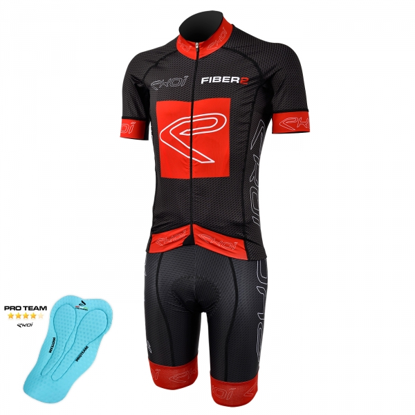 Pack EKOI Carbon Fiber 2 Proteam Rouge Pack EKOI Carbon Fiber 2 Proteam Rouge