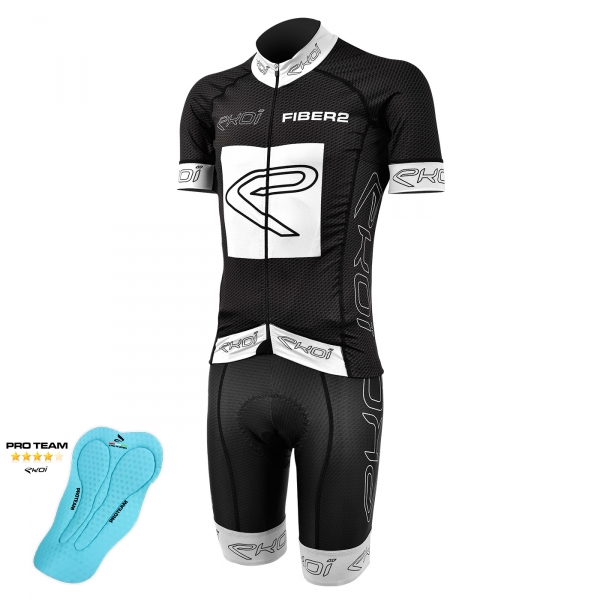 Pack EKOI Carbon Fiber 2 Proteam Blanc Pack EKOI Carbon Fiber 2 Proteam Blanc