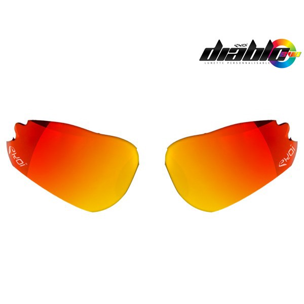 Lente revo rosso EKOI DIABLO Lente revo rosso EKOI DIABLO