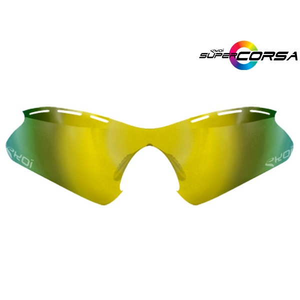 Lente da sole revo giallo EKOI SUPER CORSA Lente da sole revo giallo EKOI SUPER CORSA