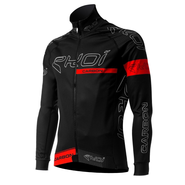 Giacca termica invernale EKOI CARBON FIBER Nero Rosso Giacca termica invernale EKOI CARBON FIBER Nero Rosso