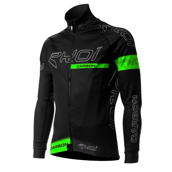 Giacca termica invernale EKOI CARBON FIBER Nero Verde Giacca termica invernale EKOI CARBON FIBER Nero Verde