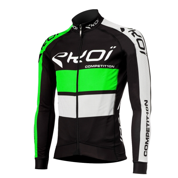 Maglia inverno EKOI COMP10 Nero Verde Maglia inverno EKOI COMP10 Nero Verde