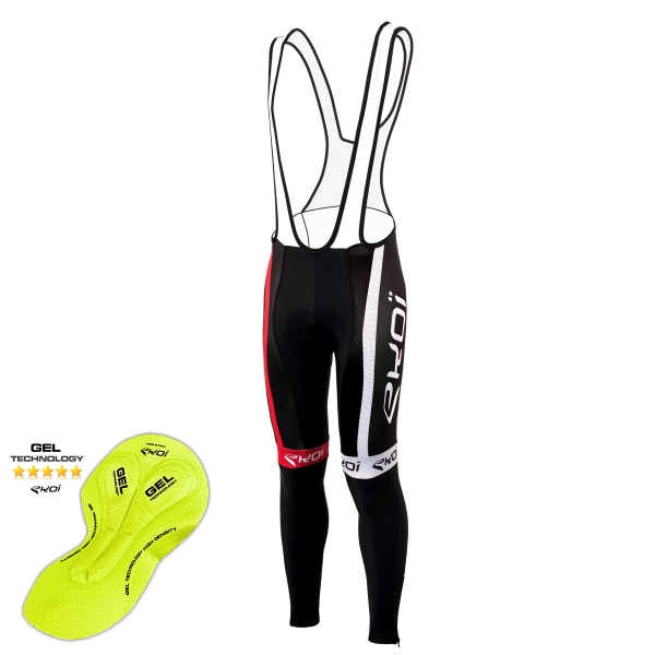 Calzamaglia invernale EKOI COMP10 Gel Nero Rosso Calzamaglia invernale EKOI COMP10 Gel Nero Rosso