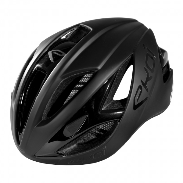 Casco EKOI AR13 Nero opaco Nero Lucido Casco EKOI AR13 Nero opaco Nero Lucido