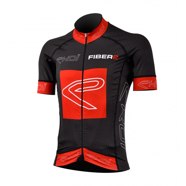 Maglia EKOI Carbon Fiber 2 Rosso Maglia EKOI Carbon Fiber 2 Rosso