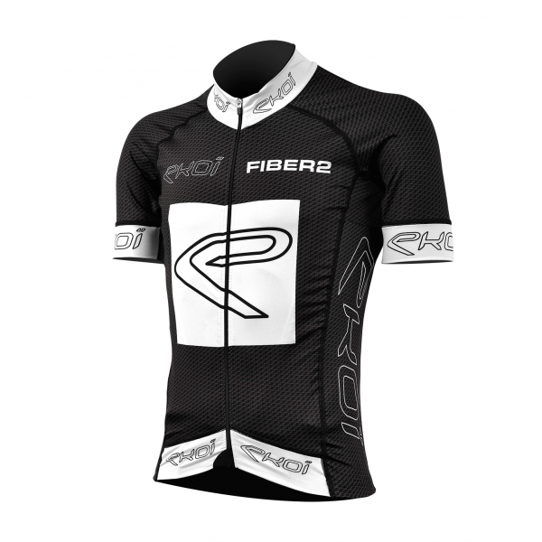 Maglia EKOI Carbon Fiber 2 Bianco Maglia EKOI Carbon Fiber 2 Bianco