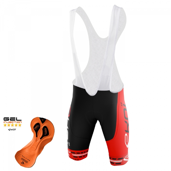 Cosciali EKOI COMP11 Gel Injection Nero Rosso Cosciali EKOI COMP11 Gel Injection Nero Rosso