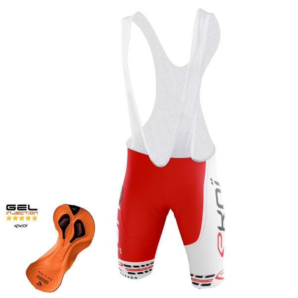 Cosciali EKOI COMP11 Gel Injection Rosso Bianco Cosciali EKOI COMP11 Gel Injection Rosso Bianco